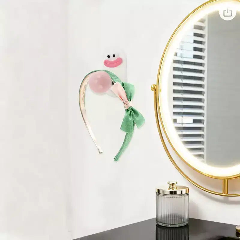 Adhesive Sausage Lip Headband Holder Organizer 3 Pcs