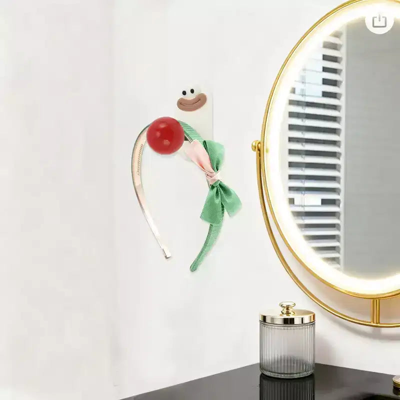 Adhesive Sausage Lip Headband Holder Organizer 3 Pcs