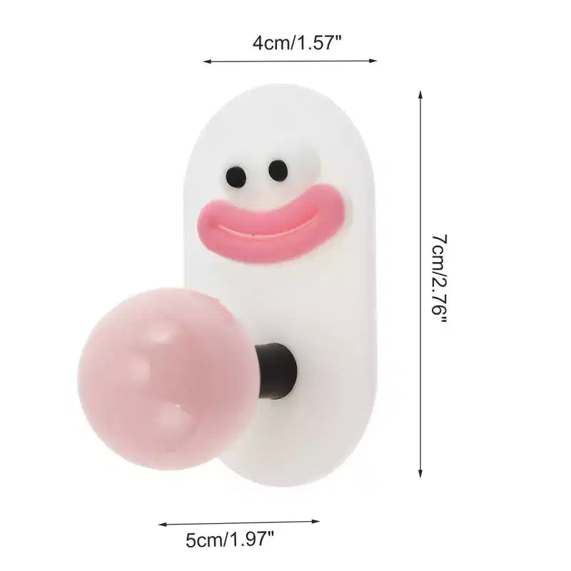 Adhesive Sausage Lip Headband Holder Organizer 3 Pcs
