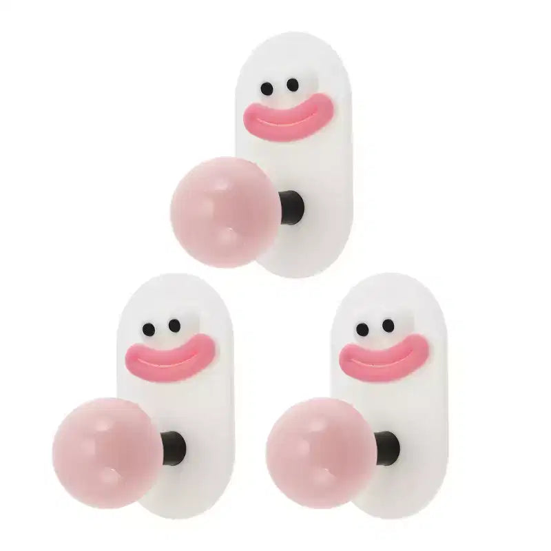 Adhesive Sausage Lip Headband Holder Organizer 3 Pcs
