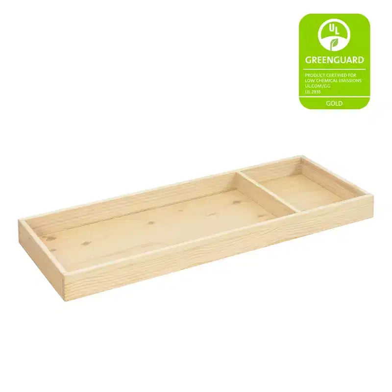 Universele brede afneembare commode verschoningslade, dennenhout, 50 lbs capaciteit