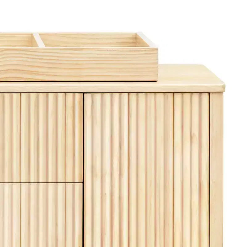 Universele brede afneembare commode verschoningslade, dennenhout, 50 lbs capaciteit