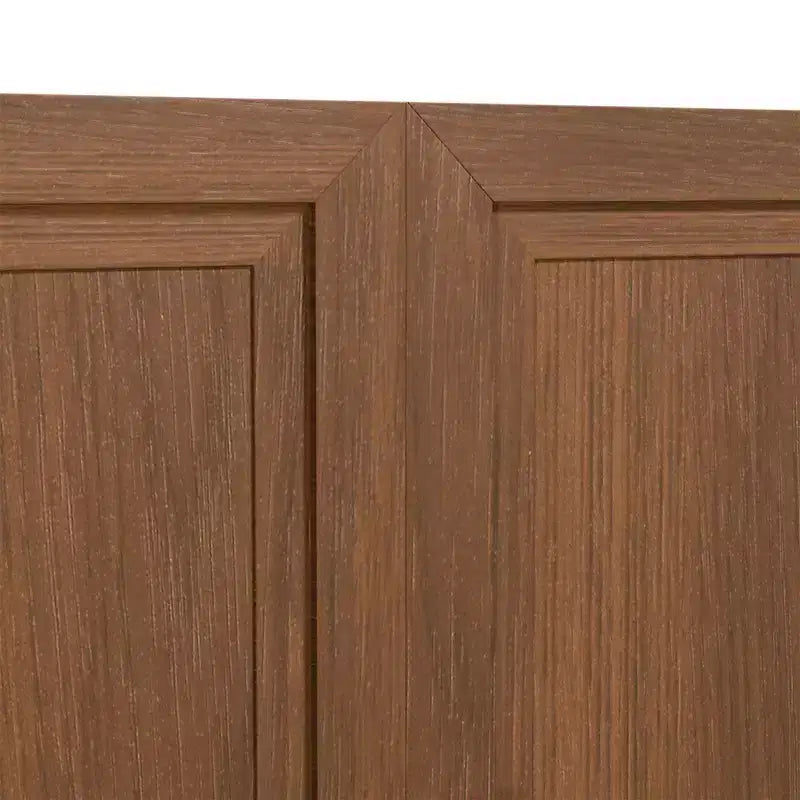 3-Door Sideboard Buffet Storage Cabinet with Adjustable Shelves, Modular Wooden Design
