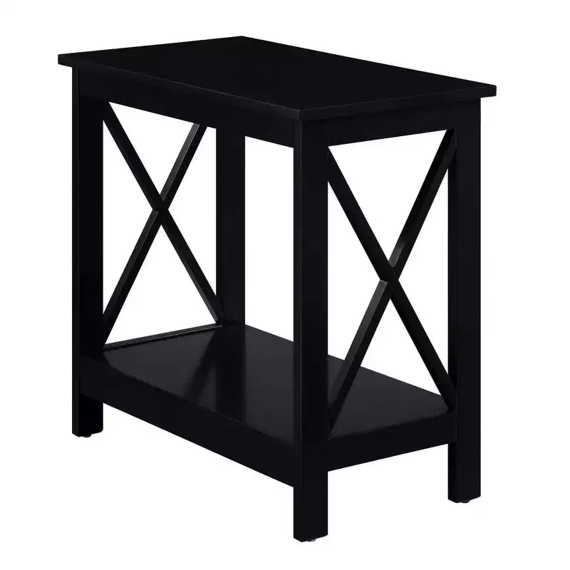 L-Shaped Corner Desk with Storage Shelves and Monitor Stand, Home Office Computer Desk