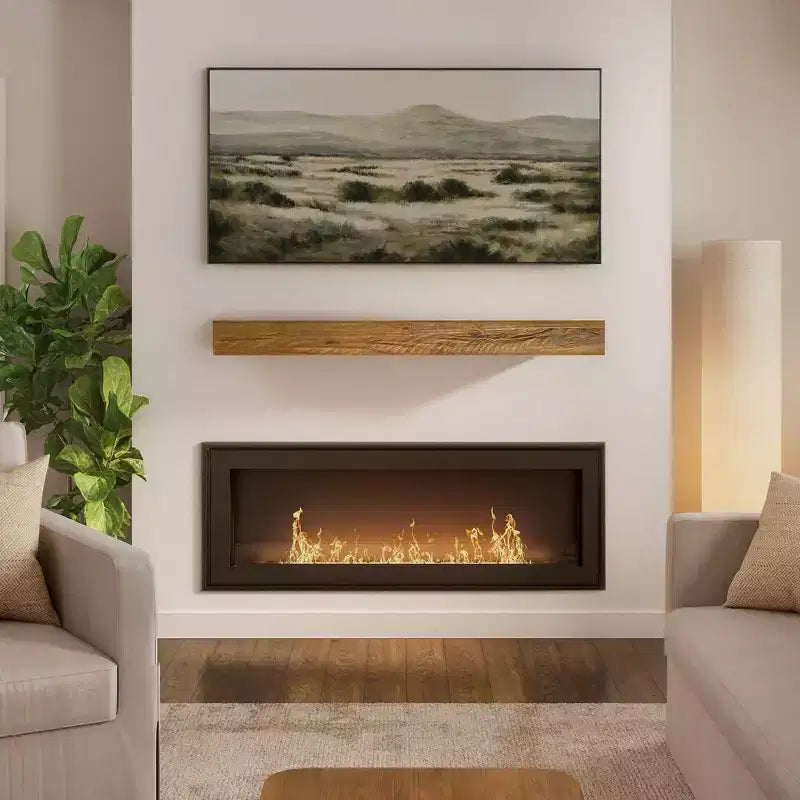 Rustic Floating Shelf/Fire Beam (60in / 1524mm)