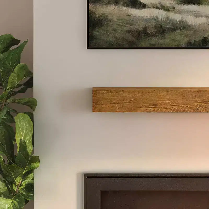Rustic Floating Shelf/Fire Beam (60in / 1524mm)
