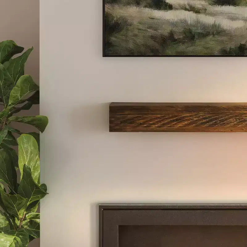 Rustic Floating Shelf/Fire Beam (60in / 1524mm)