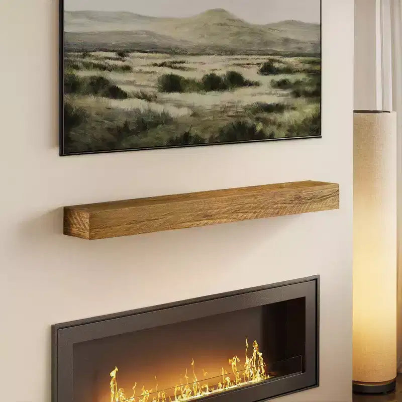 Rustic Floating Shelf/Fire Beam (60in / 1524mm)