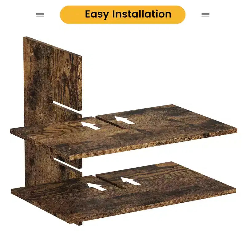 Entryway Shoe Storage Bench with Cushioned Seat and 10 Cubbies, 3-Tier Adjustable Rack